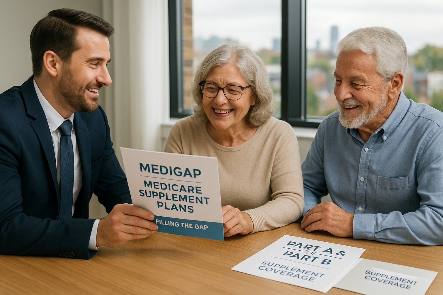 medicare consultation in modern office