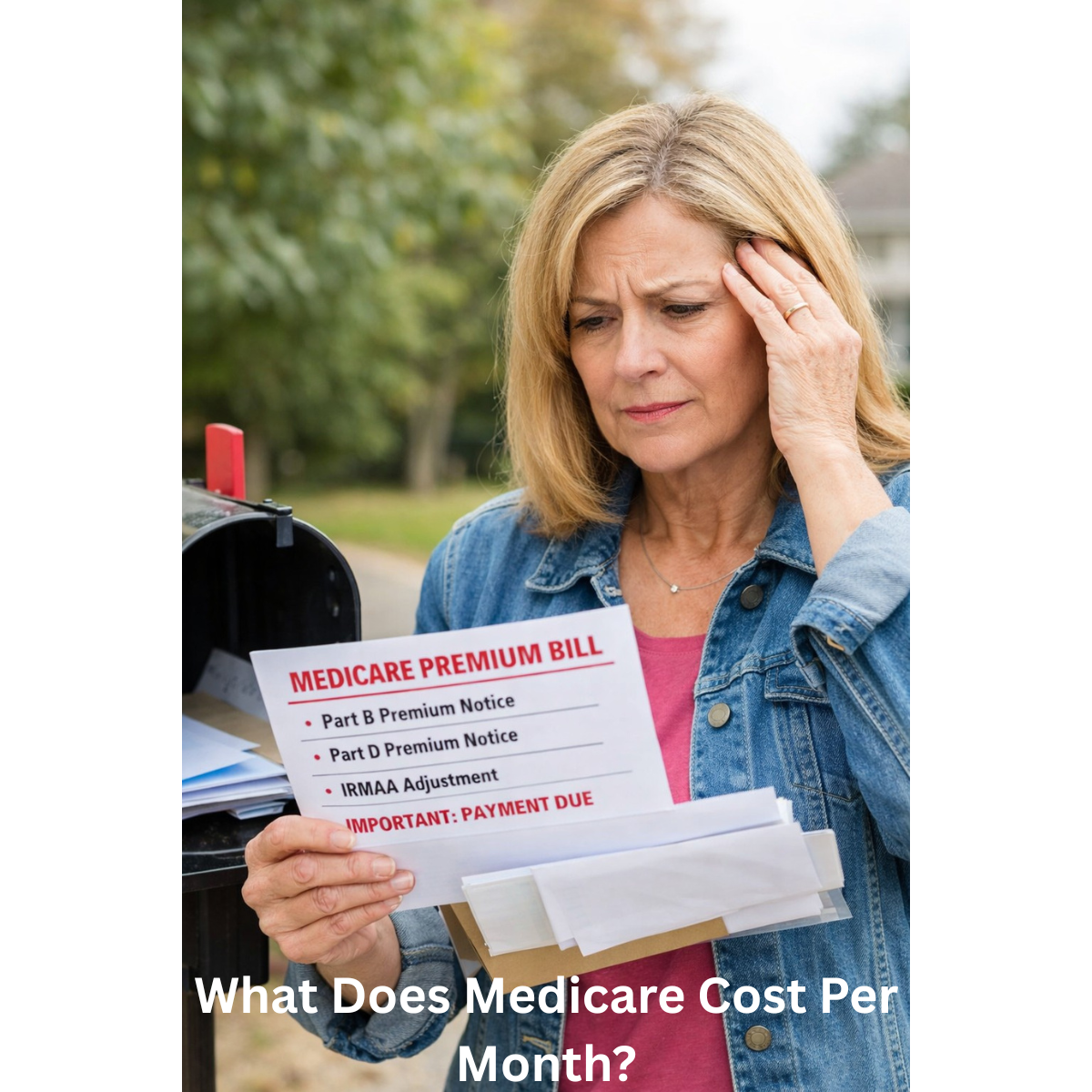 what does medicare cost per month