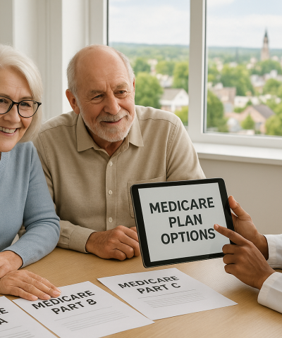 medicare consultation in bright office
